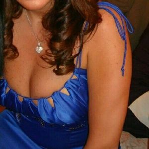 COPY - Used royal blue mandalay dress